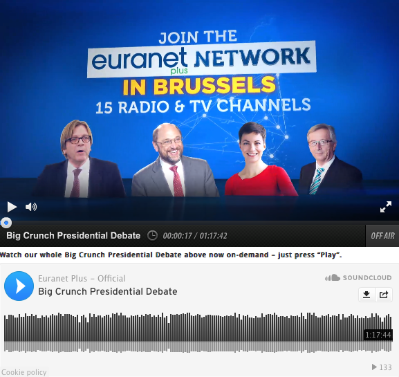 Débat télévisé Élections Européennes 2014